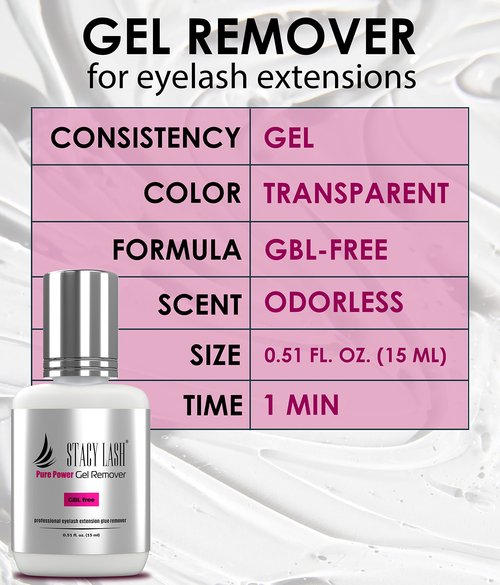 Super Bonder 15ml & Pure Power Lash Remover for Eyelash Extensions 40ml / Lash Bonder for Eyelash Extensions/Locks Eyelash Glue Fumes / 60 Sec Dissolution Lash Glue Remover/Lash Extension Supplies