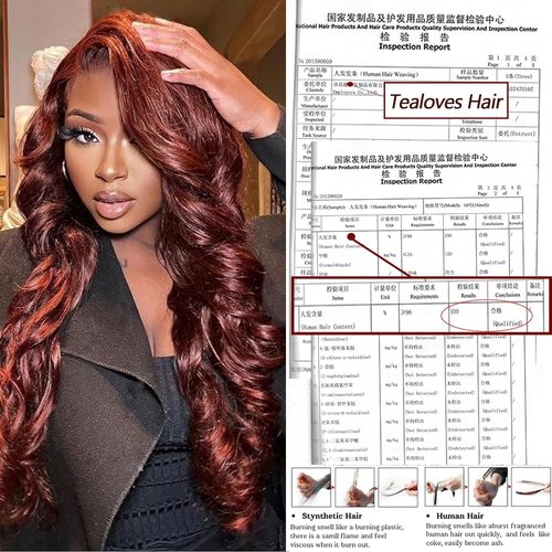 Reddish Brown Colored Human Hair Bundle 18 Inch 10A Brazilian Loose Deep Bundles Human Hair for Black Women(33# 18Inch)