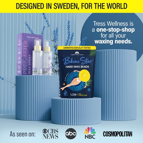 Tress Wellness Bikini Wax with Pre & After Wax Spray
