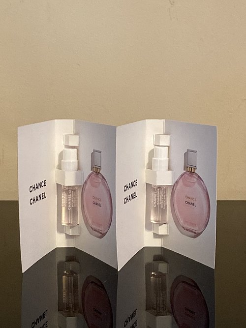 Set of 2 - Chance Eau Tendre for Women, Eau De Parfum Spray 0.05oz/1.5ml Vial Sampler