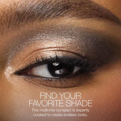 stila Pocket Play Eye Shadow Palette | 5 Silky Powder Shades for Eyes, Face, Highlight & Contour | Compact, Travel-Friendly, Blendable Formula | Matte & Shimmer, Neutral & Bold Tones