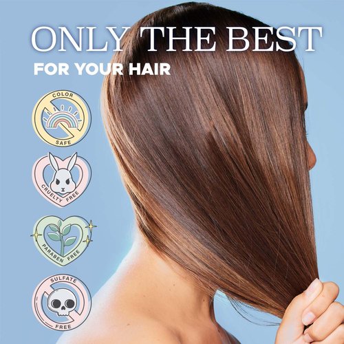 Luseta Hyaluronic Acid Intense Moisture Hair Mask Hydrate Dry Hair Enhance manageability for Men & Women 16.9oz