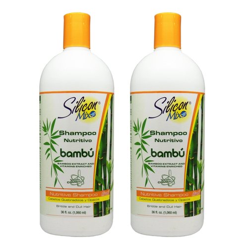 Silicon Mix Bambu Shampoo 36oz Pack of 2