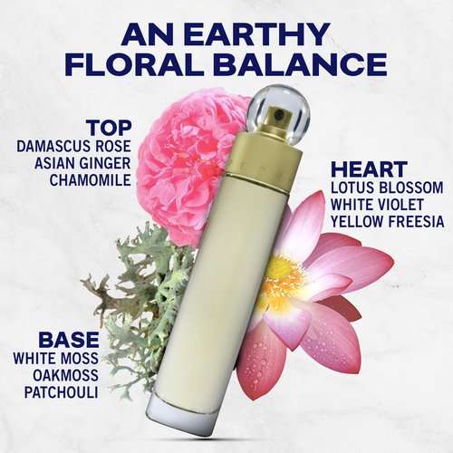 Perry Ellis Reserve Eau De Parfum Spray for Women - Perfume for Women, Oriental Floral Fragrance, EDP, Designer Scent for Her, Long Lasting - 3.4 fl oz (100 mL)