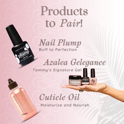 Tammy Taylor Glass Slipper No Wipe Gel Top Coat Nail Polish, Professional UV/LED Quick Cure Manicure Finish, Non Yellowing, No Chip, High Gloss Clear Gel Polish for Acrylic Tips and Gelegance