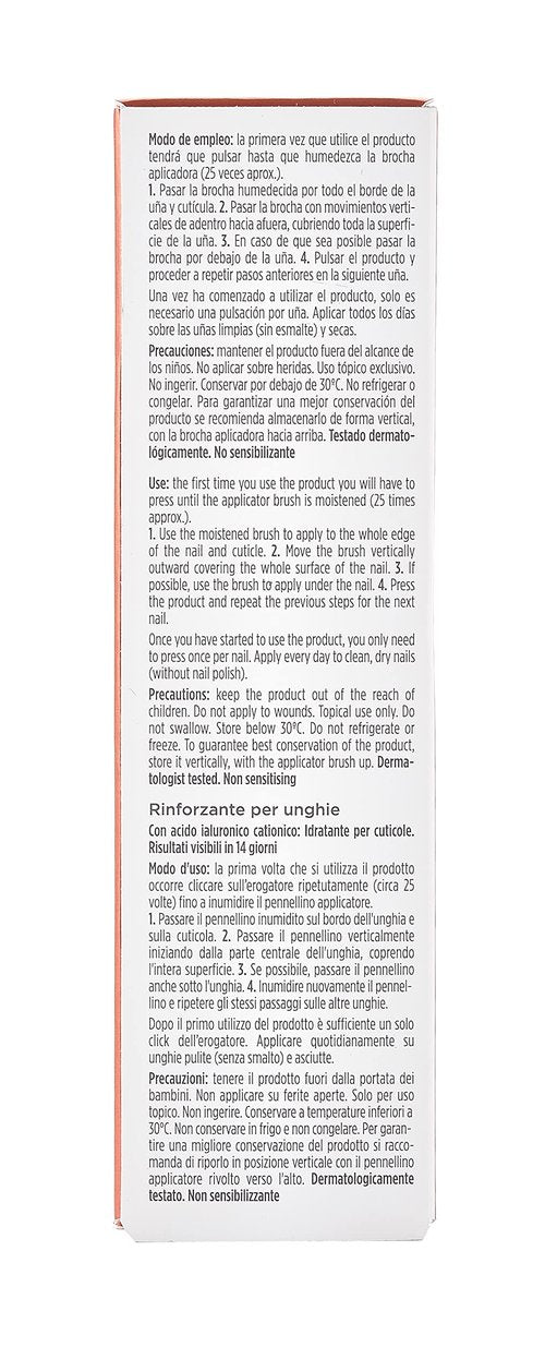 ISDIN Si-Nails - Fast Absorbing Nail Strengthening and Hardening Serum for Nail Durability in Thin Nails, made with Cationic Hyaluronic Acid 0.08 FL OZ