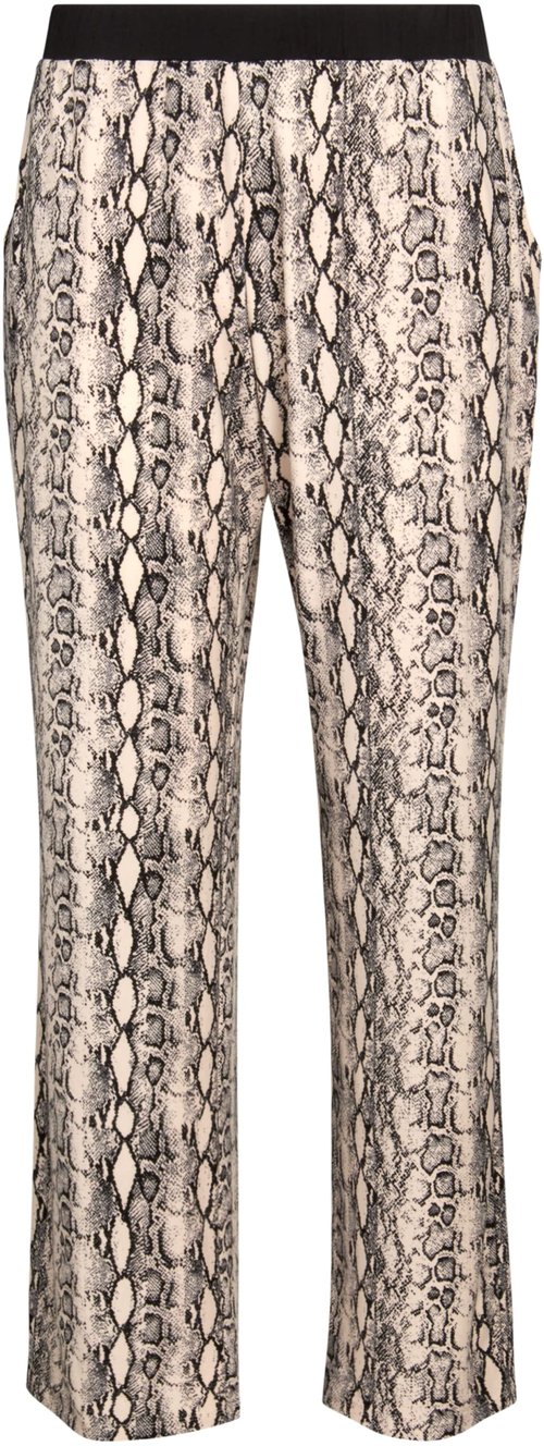 Lucky Brand Women's Pajama Set - 3 Piece Long Sleeve Night Shirt, Sleep Pants, Lounge Shorts (S-XL), Size Medium, Soft Snake