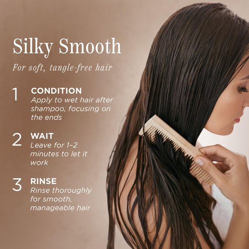 Côte Beauty’s Hydrating Conditioner, Detangles Effortlessly for Shiny Hair, Enriched with Omega 6 and 9, Castor Seed Oil, Vegan & Cruelty-Free Hair Conditioner for Women, 10 Fl Oz