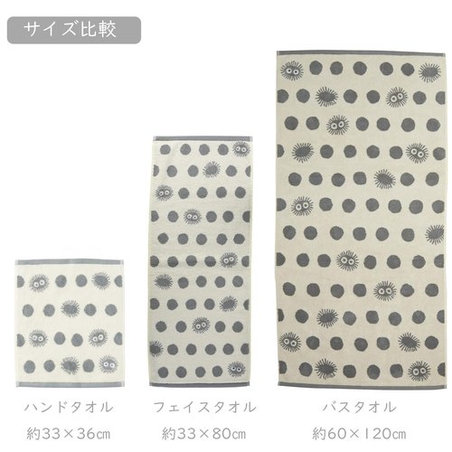 Studio Ghibli - My Neighbor Totoro - Blue Totoro, Marushin Silhouette Towel Series - Washcloth Towel