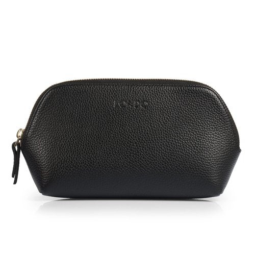 Londo Genuine Leather Makeup Bag – Cosmetic Pouch, Travel Organizer, Toiletry Clutch for Women, Stylish & Durable Storage for Essentials