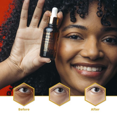 Lighten-Up Skin brightening Serum, 1 Fl oz / 30 ml, for Face, Armpits, Hands, Knees and Body, with Argan Oil and Shea Butter