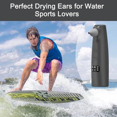 for Swimming Ear Moisture Swimmers Ear Drier Swim Ear Blower Electronic Ear Water Remover Rechargeable Battery Operated Ear Fluid Remover Ear Dryer