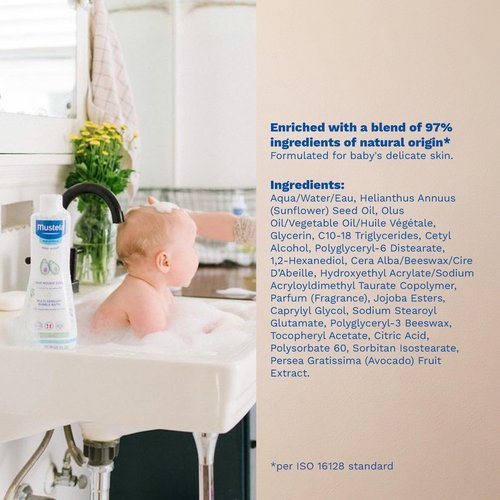 Mustela Musti - Baby Plant-Based Perfume & Cologne Spray - Delicate Fragrance for Boys & Girls - with Chamomile & Honey Extracts - Alcohol Free - 1.69 fl. oz.