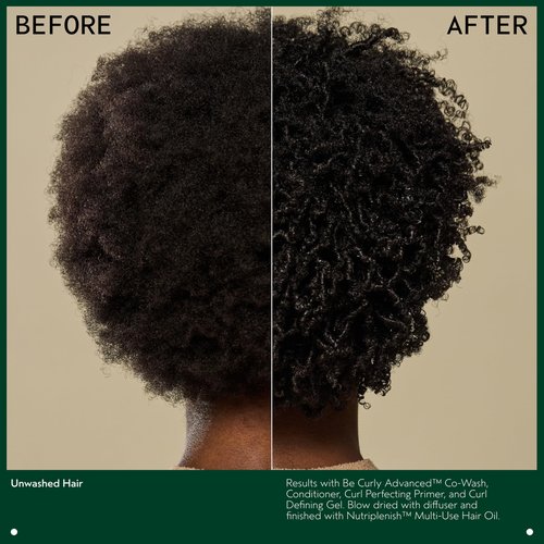 Aveda Be Curly Advanced Co-Wash | Enhances Curl Pattern, Hydrates Curly & Coily Hair | Fights Frizz | Sulfate Free | Silicone Free | 98% Naturally Derived*, 11.8 Fl Oz