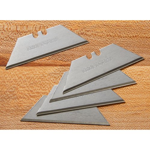 CRAFTSMAN Utility Razor Blades, Carbon Steel, 3/4-in., 5-Pack (CMHT11921)