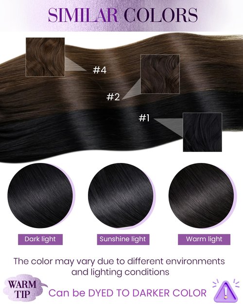 LaaVoo I Tip Hair Extensions Human Hair Black Long I Tips Hair Extensions Real Human Hair 50s 50g 20 Inch
