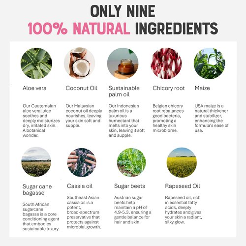 DR. LIPP All Ways Cleanser 100ml – 5-in-ONE Moisturizing Body Wash, Face Cleanser, Make-Up Remover, Shampoo & Shaving gel – 100% Natural Aloe Vera & Coconut Oil, Vegetarian & Fragrance Free