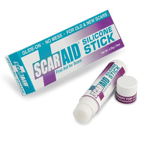 ScarAid Silicone Scar Gel Stick, Silicone Scar Gel Tape, & Silicone Scar Gel Strips