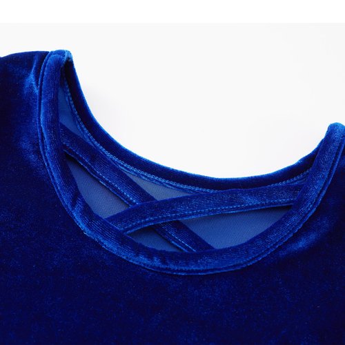 Weixinbuy Toddler Girl Fall Winter Clothes Outfit Baby Girl Velvet Twirl Dress Long Sleeve Pocket Swing Party Dress for Girl