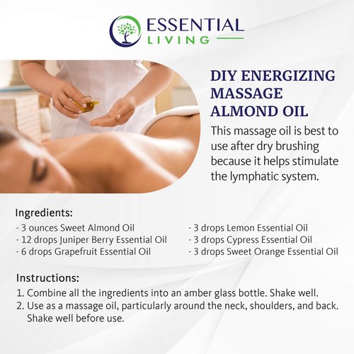 Essential Living: Sweet Almond Oil - Pure Carrier Oil for All-Natural Skin Care, Moisturizer, Makeup Remover, Oil Cleansing and More - 16OZ - Cold Pressed - No Hexane - Made in the USA