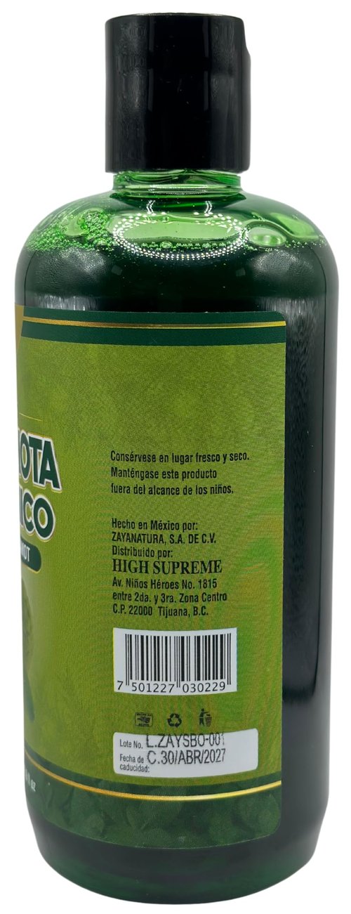 HIGH SUPREME Shampoo organic bergamot (16.9 fl oz) with aloe vera & rosemary SHAMPOO ORGANICO BERGAMOTA con Sabila & Romero Cont. net. 500 ml (Pack of 2)