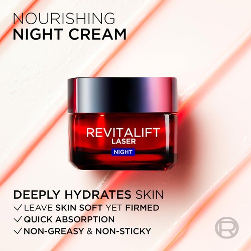 L'Oreal Paris Revitalift Laser Renew Night Cream, 1.7 Oz