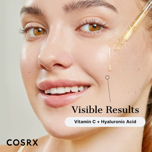COSRX Post Acne Mark Recovery - Snail Mucin 96% Essence + Vitamin C 13% Serum, Intensive Hydrating for Fine lines, Hyperpigmentation, After Blemish Care