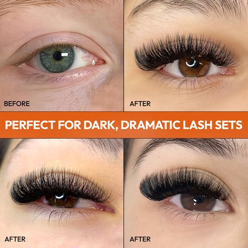 Eyesy Lash 448 Narrow Promade Fans & 500 Promade Fans - Premade Volume Lash Extensions