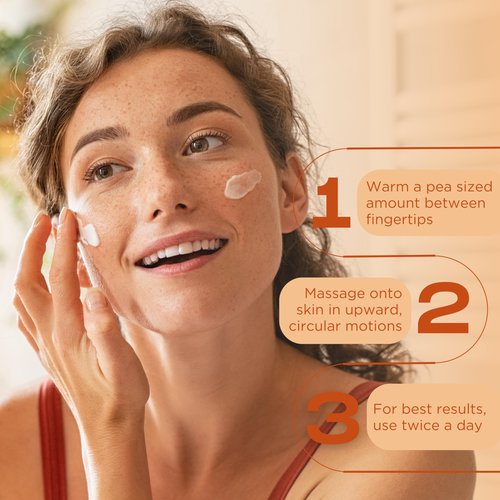 InstaNatural Vitamin C Moisturizer Face Cream, Reduces the Look of Fine Lines and Wrinkles, Moisturizing Lotion for Dry Skin with Aloe Vera, Niacinamide, Hyaluronic Acid - 3.4 Fl ounce (Pack of 3)