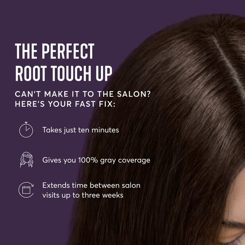 Madison Reed Root Perfection Permanent Root Touch Up, Dark Brown 5N Calabria, 10 Minutes for 100% Gray Root Coverage, Ammonia-Free Hair Dye, Two Applications