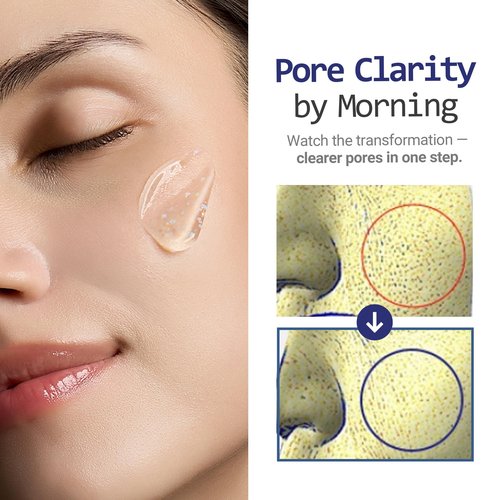 Torhop Finlande Aurora Night Glow Mask - 3-Step Overnight Gel Mask w/ 20,000 Aurora Capsules, Ceramide & 8 Hyaluronic Acids - Hydrating Sleep Mask for Smooth & Balanced Skin Korean Skin Care (2.1 oz)