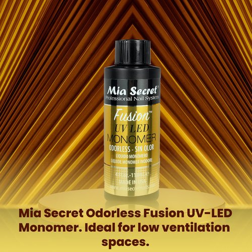 Mia Secret ODORLESS FUSION UV LED MONOMER 2oz / 4oz (FUSION ODORLESS 4oz)
