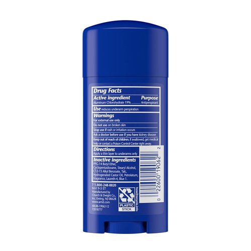 ARRID XX Anti-Perspirant Deodorant Solid Regular 2.6 oz (Pack of 12)
