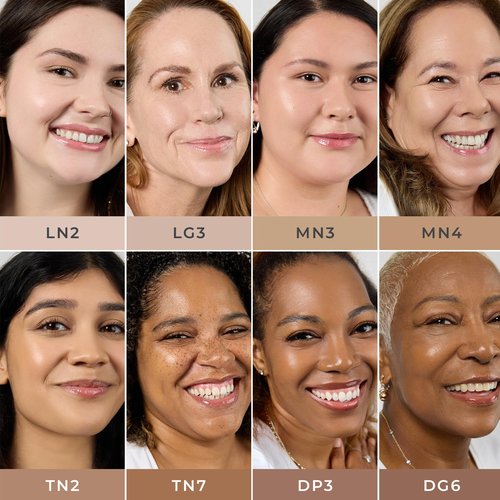 PÜR Tinted Sunscreen for Face, 4-in-1 Skin Tint - Broad Spectrum Mineral Sunscreen, SPF 50 - Tinted Facial Moisturizer, Primer & Foundation for Sun Protection - Lightweight, Buildable Coverage – Bone