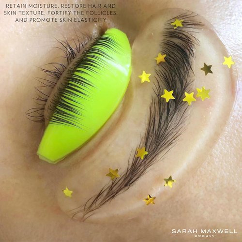 Sarah Maxwell Beauty Brow Mask: Ultimate Nourishing & Hydrating Treatment – Natural Brow Revitalizer for Full & Vibrant Appearance - 10 Pack