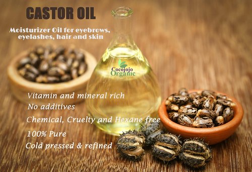 Dr Joe Lab Castor Oil, Cold Pressed Castor Oil, Unrefined, Pure Hexane Free Non GMO - Natural Moisturizing Hydrating Hair Skin Face Body Nails - 32 Oz