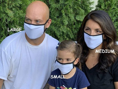 3dRose Face Mask Medium, I Have Boobs I Make The Rules