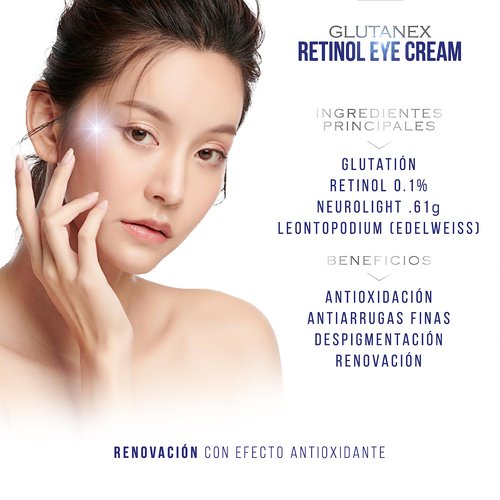 Glutanex Retinol Eye Cream, 30ml / 1.01 fl oz