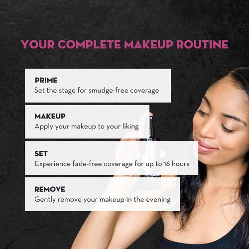 Skindinavia The Makeup Finishing Spray, Bridal Makeup Setting Spray, All-Day Wear, Long-Lasting Up to 16+ Hours, Heat-Resistant & Waterproof, Wedding Day, Bridal Shower Gift, 8.0 Oz