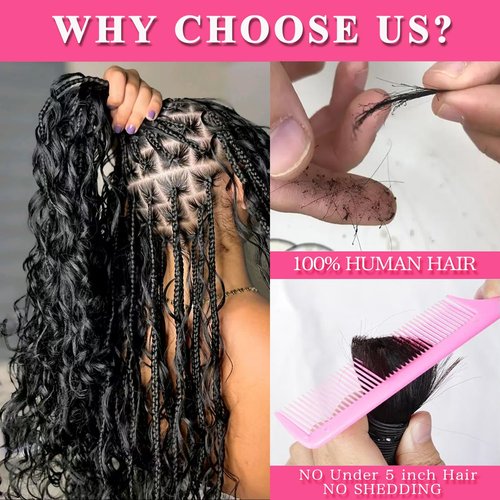 AKONSOUL Human Braiding Hair Deep Wave Bulk Human Hair Braiding 3 Bundles/Pack 110g 16 Inch No Weft Brazilian Virgin Curly Human Hair Extensions for Boho Braids Wet and Wavy Human Braiding Hair
