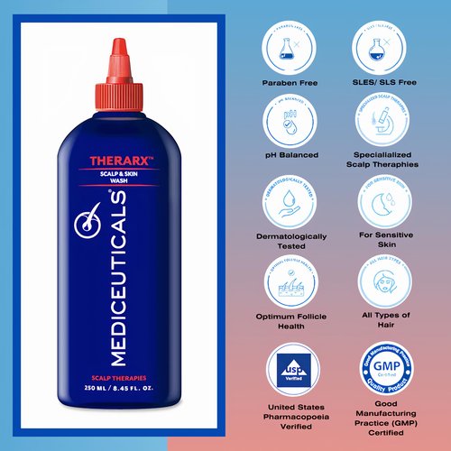 Therapro Mediceuticals TheraRx Antibacterial Scalp & Skin Wash - 8.45