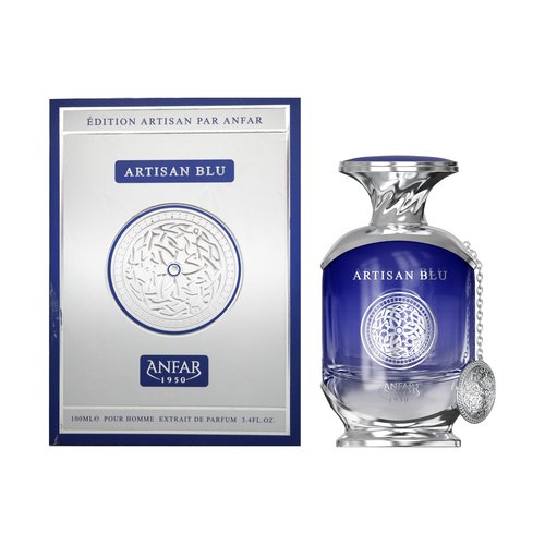 Anfar 1950 ARTISAN BLU Pour Homme by Extrait de Parfum, 3.4 fl oz, Citron, Bergamot, Orange,FOR MEN,100ML