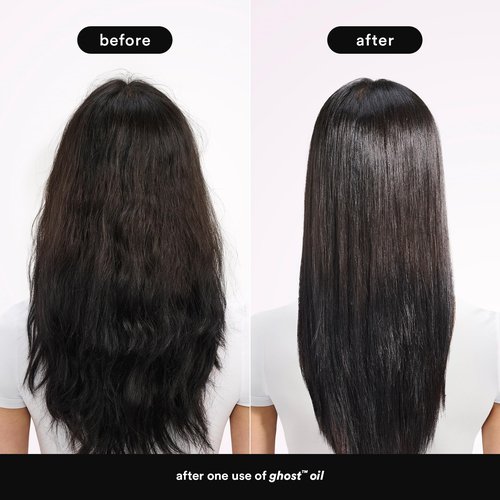 VERB Ghost Oil, 4 fl oz- Weightless Hair Oil for Fine to Medium Hair – Smooths Frizz, Adds Shine – No Parabens, Gluten or Harmful Sulfates