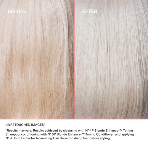 Olaplex No. 4P Blonde Enhancer Purple Toning Shampoo, Repairs, Hydrates, & Brightens All Blonde, Lightened, & Grey Hair, 8.5 fl oz