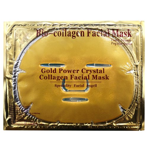 Ruzzut 15PCS Collagen Facial Masks - Skin Care Hydrating Face Sheet Mask with Hyaluronic Acid & Hydrolyzed Collagen Mask for Deeply Moisturizing & Anti Wrinkles & Refreshing Skin,24K Gold
