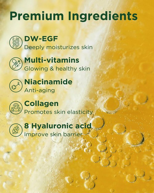 EASYDEW DW-EGF Multi Vita Ampoule Cleanser – Hypoallergenic Face Wash for Sensitive Skin with High-Concentration EGF Peptide, Multi-Vitamins and Hyaluronic Acid - Ampoule to Bubble Foam, 6.76 fl.oz.
