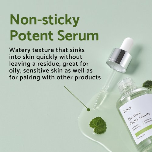 iUNIK Tea Tree Relief Serum & Propolis Vitamin Glow Sleeping Mask Night Cream Moisturizer Leave-in Overnight Mask Firming Lifting Anti-aging All Skin Types Soothing Calming Vegan Korean Skincare