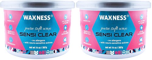 Waxness Sensi Clear Pure Soft Wax Tin 14 oz 397g (Pack of 2)