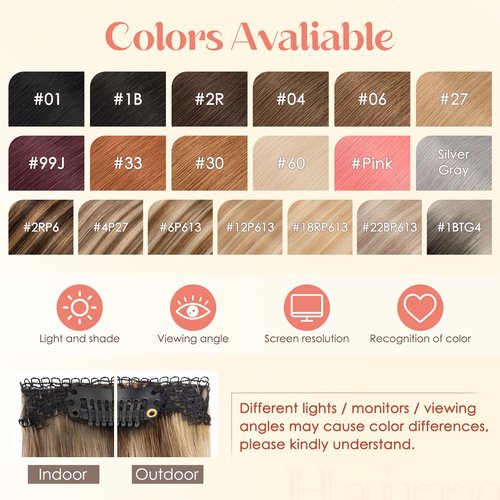Hairro 6PCS 6 Clips In Short Hair Extensions Remy Real Human Hair Clip Ins Mini Clip On Hairpin Hairpieces For Women 36g 14 Inch #4P27 Medium Brown&Dark Blonde
