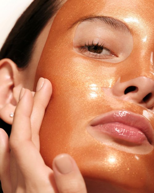 Augustinus Bader The Hydrogel Face Mask – Luxury Cooling, Hydrating & Plumping Facial Treatment – Smooths, Firms & Boosts Radiance – Soothing, Restorative Formula – 1 Mask